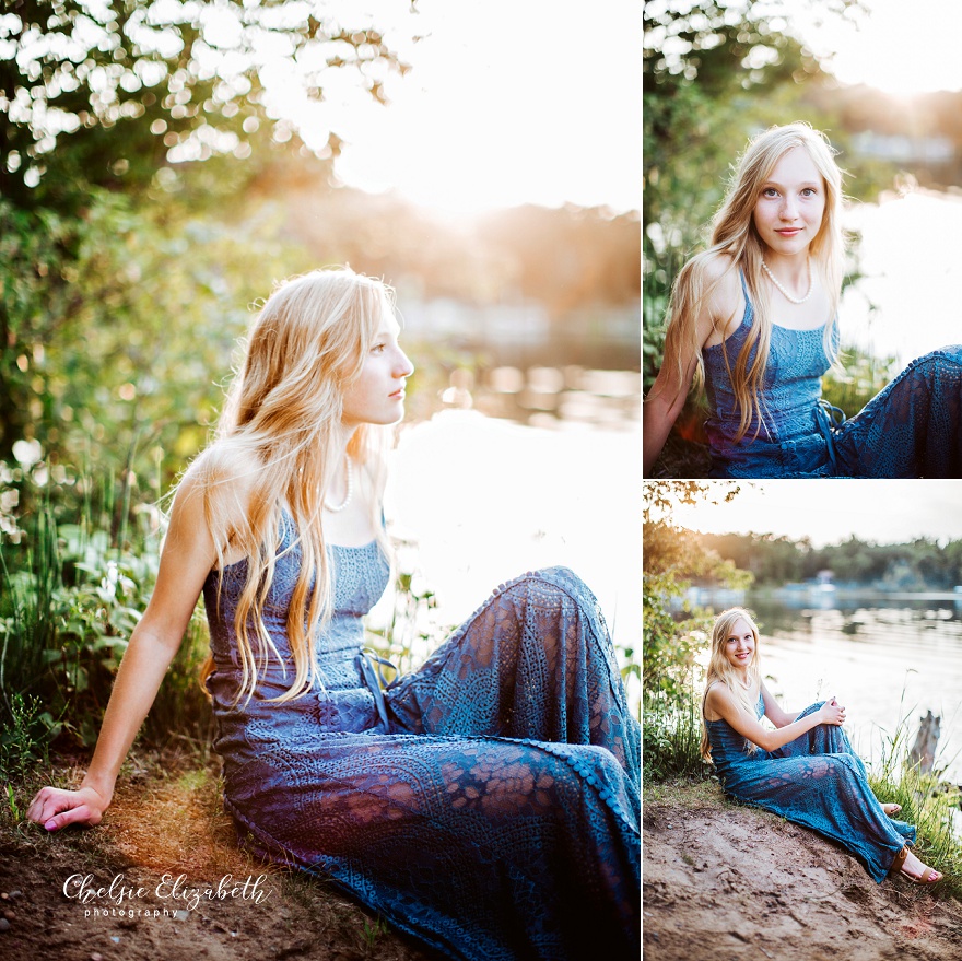 senior photo session in nisswa mn