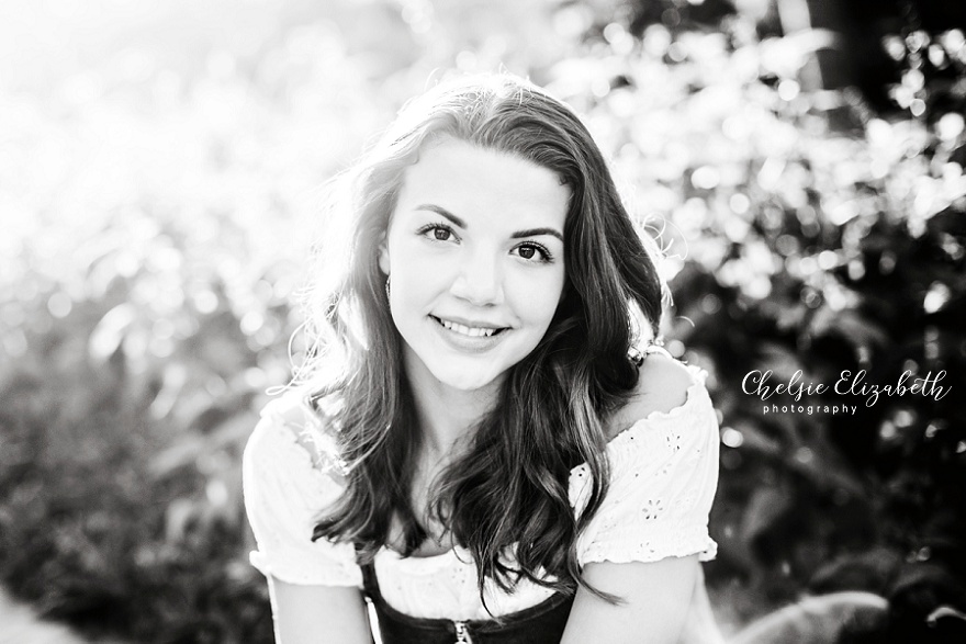 Senior photo in Brainerd MN