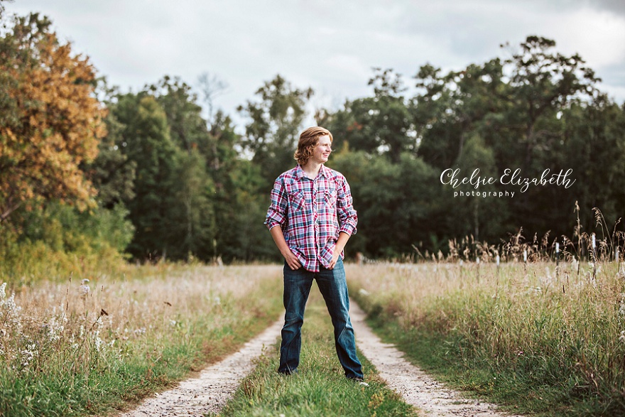 Senior Photo in the Country