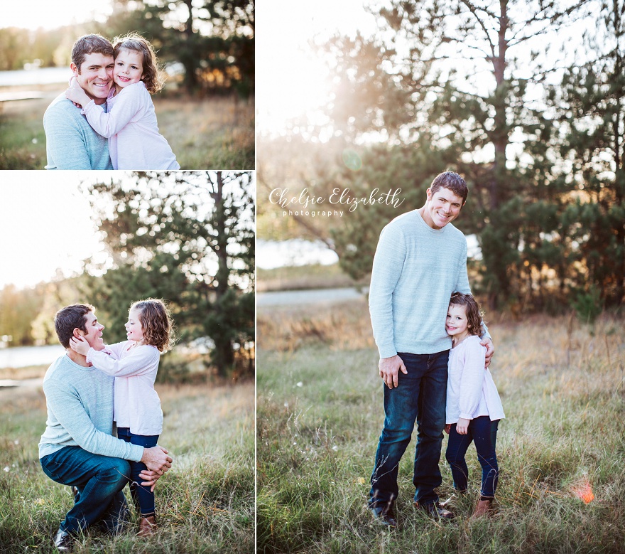 dad and daughter portrait