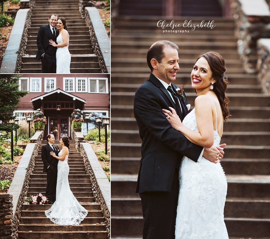 wedding portrait at Grand View lodge in Nisswa MN