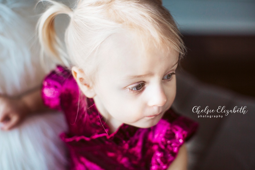 natural light portrait of two year old girl
