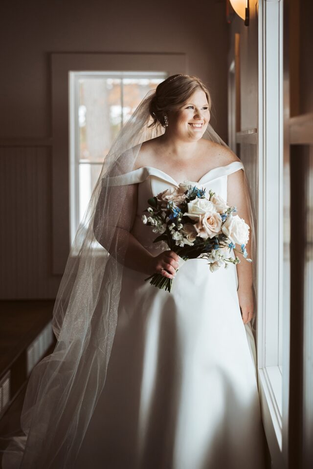 Bridal portrait in the Chapel at Grand View Lodge in Nisswa, MN