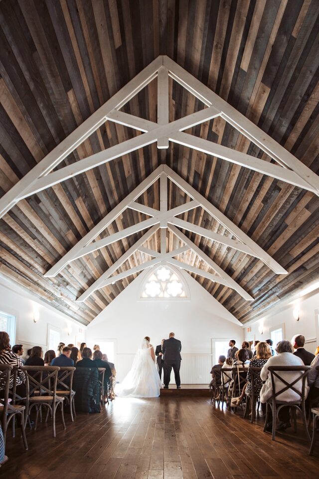 Wedding Ceremony in the Chapel at Grand View Lodge in Nisswa, MN