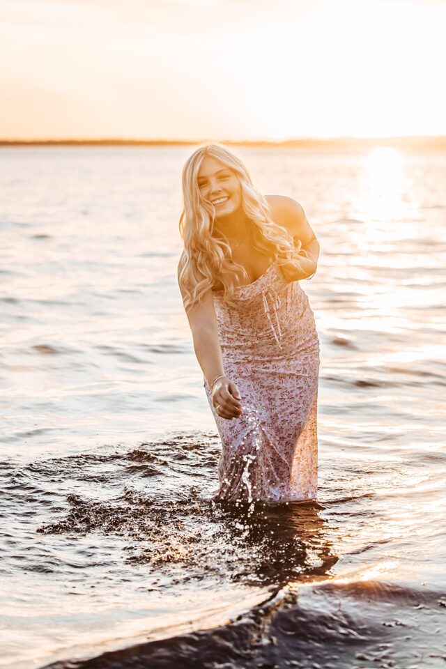 Pequot Lakes High School senior portraits at Grand View Lodge in Gull Lake