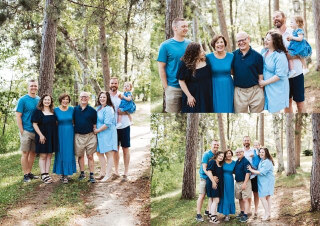 happy family photo at boyd lodge in crosslake mn